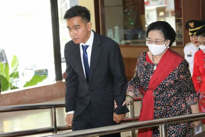 Putra Jokowi Bungkam soal Pembicaraannya dengan Megawati