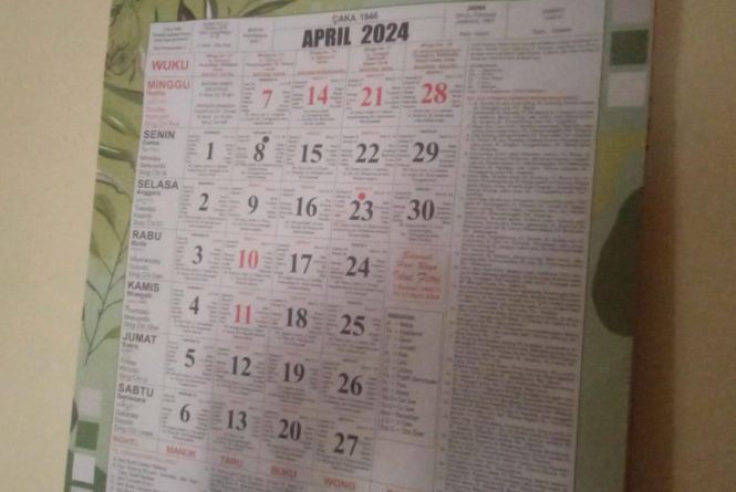 Kalender Bali Sabtu 27 April 2024: Baik Membangun Tempat Ibadah, Lumbung & Dapur