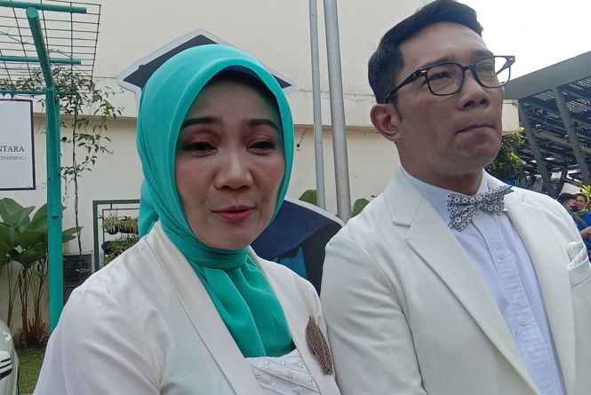 Suara Atalia Praratya Melesat Tinggi di Jabar 1, Ridwan Kamil Optimistis Istrinya Melenggang ke Senayan