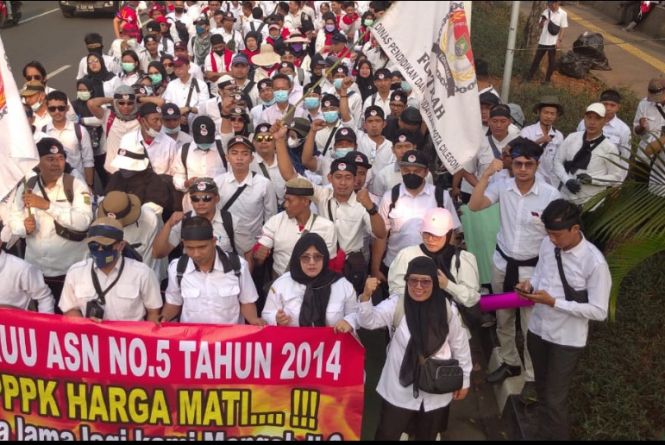 DPR Sahkan RUU ASN, Forum Honorer Banten Bersyukur