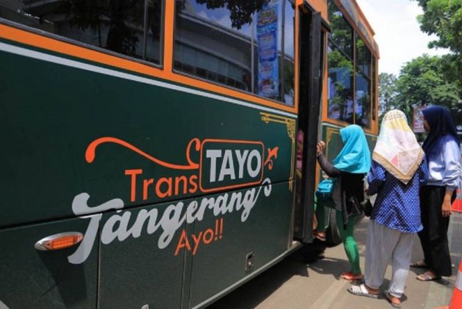 18.681 Orang Naik Bus Tayo Selama Libur Lebaran