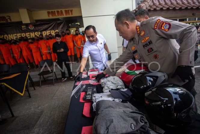 31 Orang Ditangkap Atas Kasus Curanmor di Jogja, Begini Modusnya